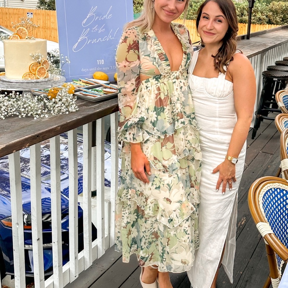 Floral Long Sleeve Dress